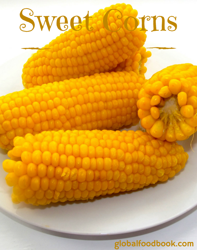 Boiled Sweet Corn On The Cob Recipe