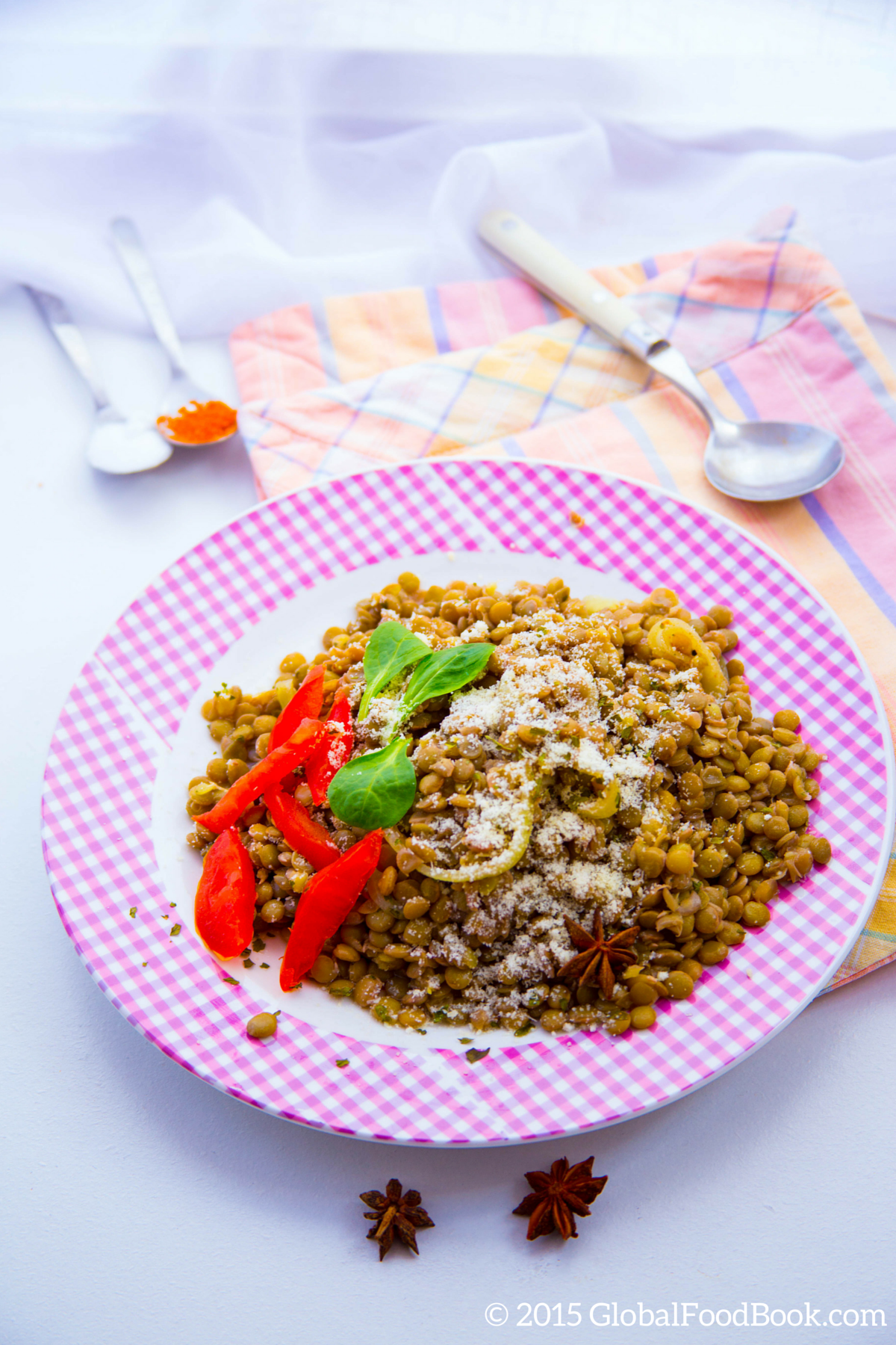 EASY CHEESY LENTILS RECIPE