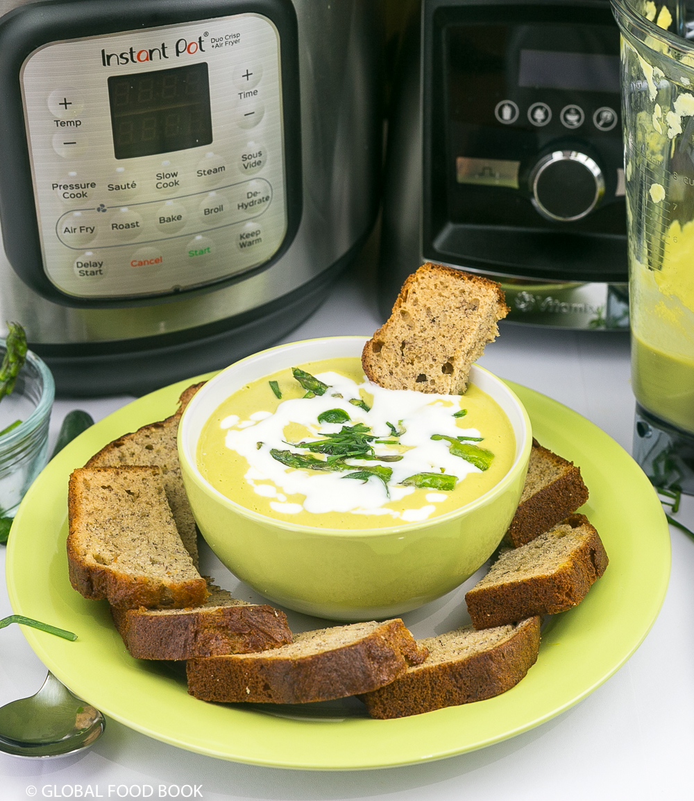 INSTANT POT ASPARAGUS SOUP