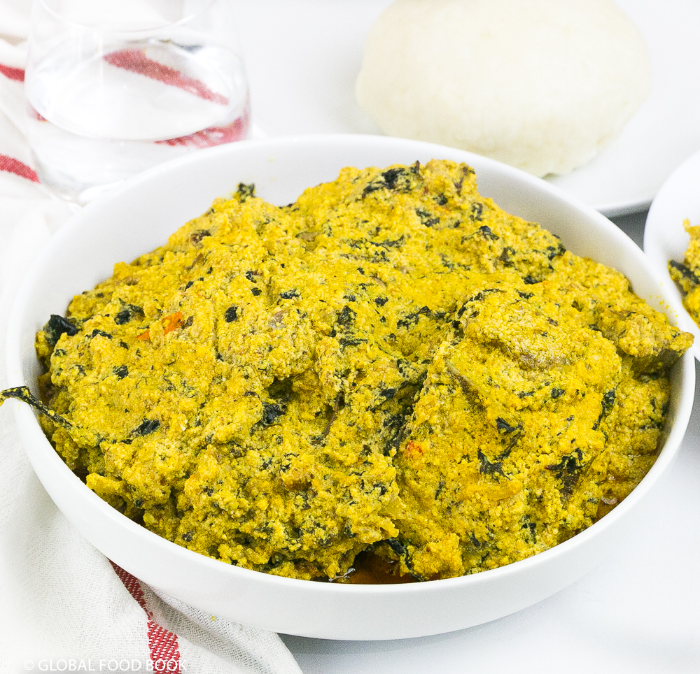 EGUSI WITH BITTER LEAF SOUP || HOW TO COOK EGUSI SOUP WITH ...