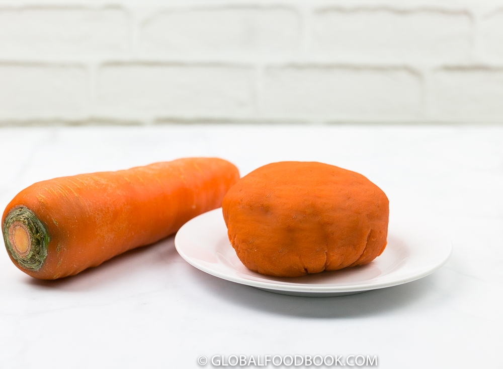 Carrot fufu || How to make carrot fufu